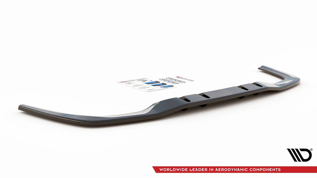 Maxton Design Splitter trasero (With Vertical Bars) V.1 para Mercedes A 35 AMG Sedan V177 - imagen 3