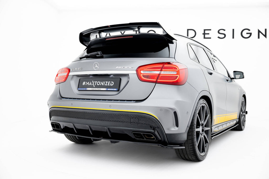 Maxton Design Splitter trasero (With Vertical Bars) V.1 para Mercedes-Benz GLA 45 AMG - imagen 1