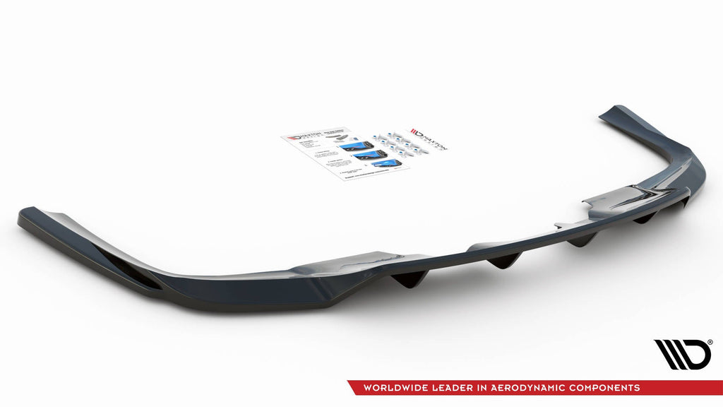 Maxton Design Splitter trasero (With Vertical Bars) V.1 para Mercedes-Benz GLS AMG-Line X167 - imagen 5