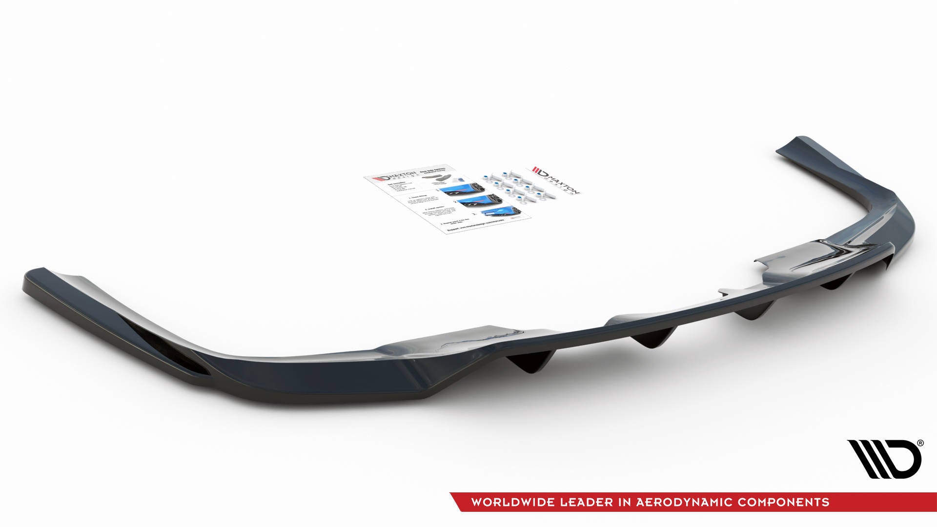 Maxton Design Splitter trasero (With Vertical Bars) V.1 para Mercedes-Benz GLS AMG-Line X167 - imagen 5