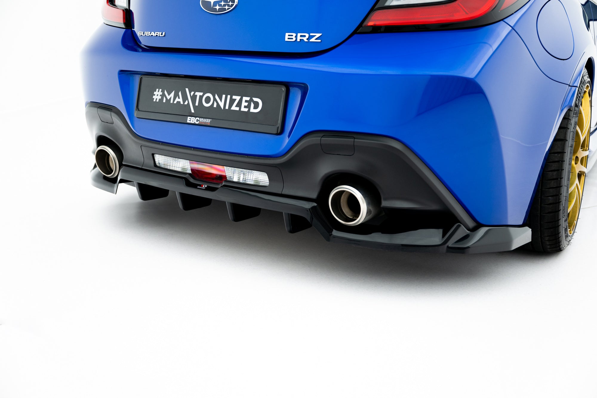 Maxton Design Splitter trasero (With Vertical Bars) V.1 para Subaru BRZ Mk2 - imagen 3
