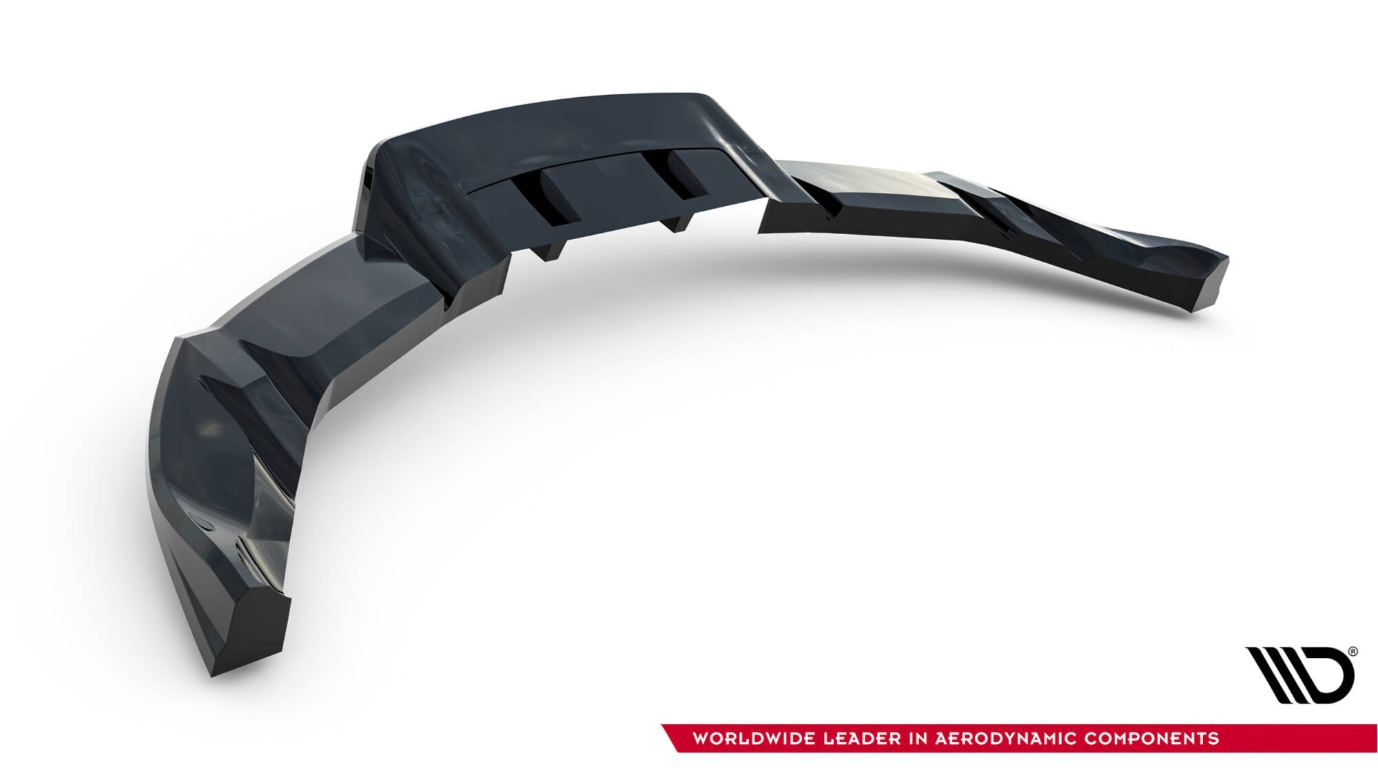 Maxton Design Splitter trasero (With Vertical Bars) V.1 para Tesla Model 3 Performance Mk1 Facelift - imagen 5