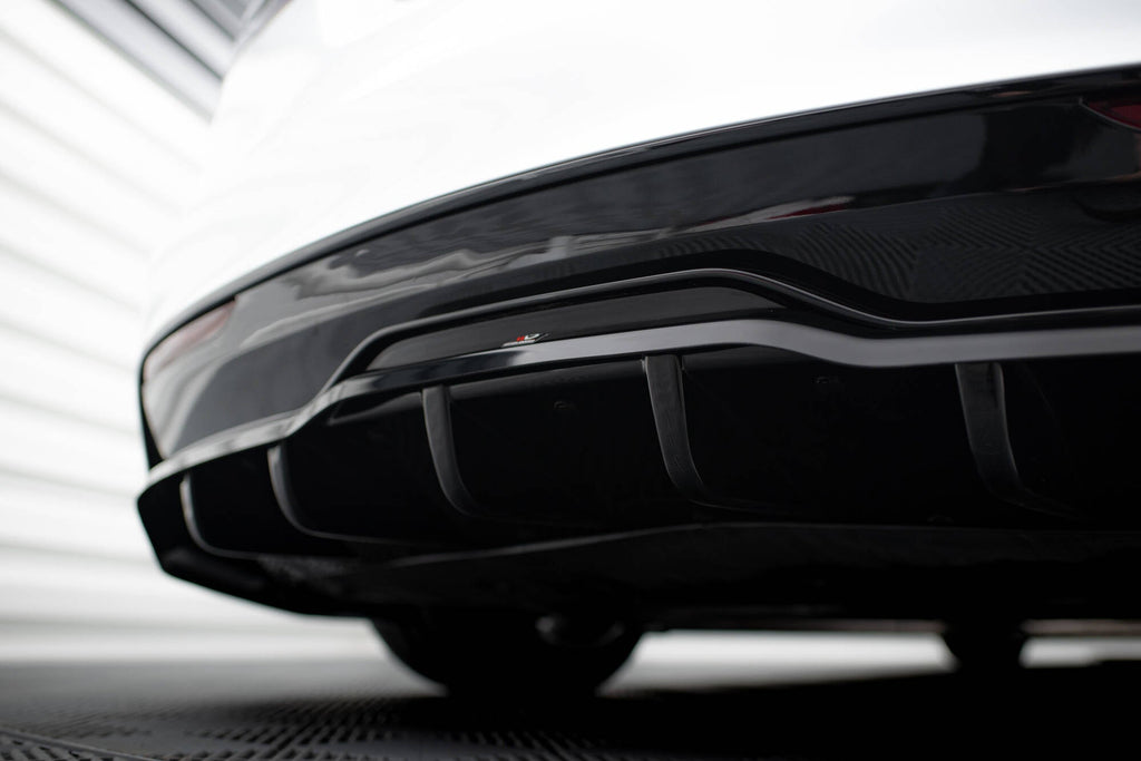 Maxton Design Splitter trasero (With Vertical Bars) V.1 para Tesla Model S Plaid Mk1 Facelift - imagen 4