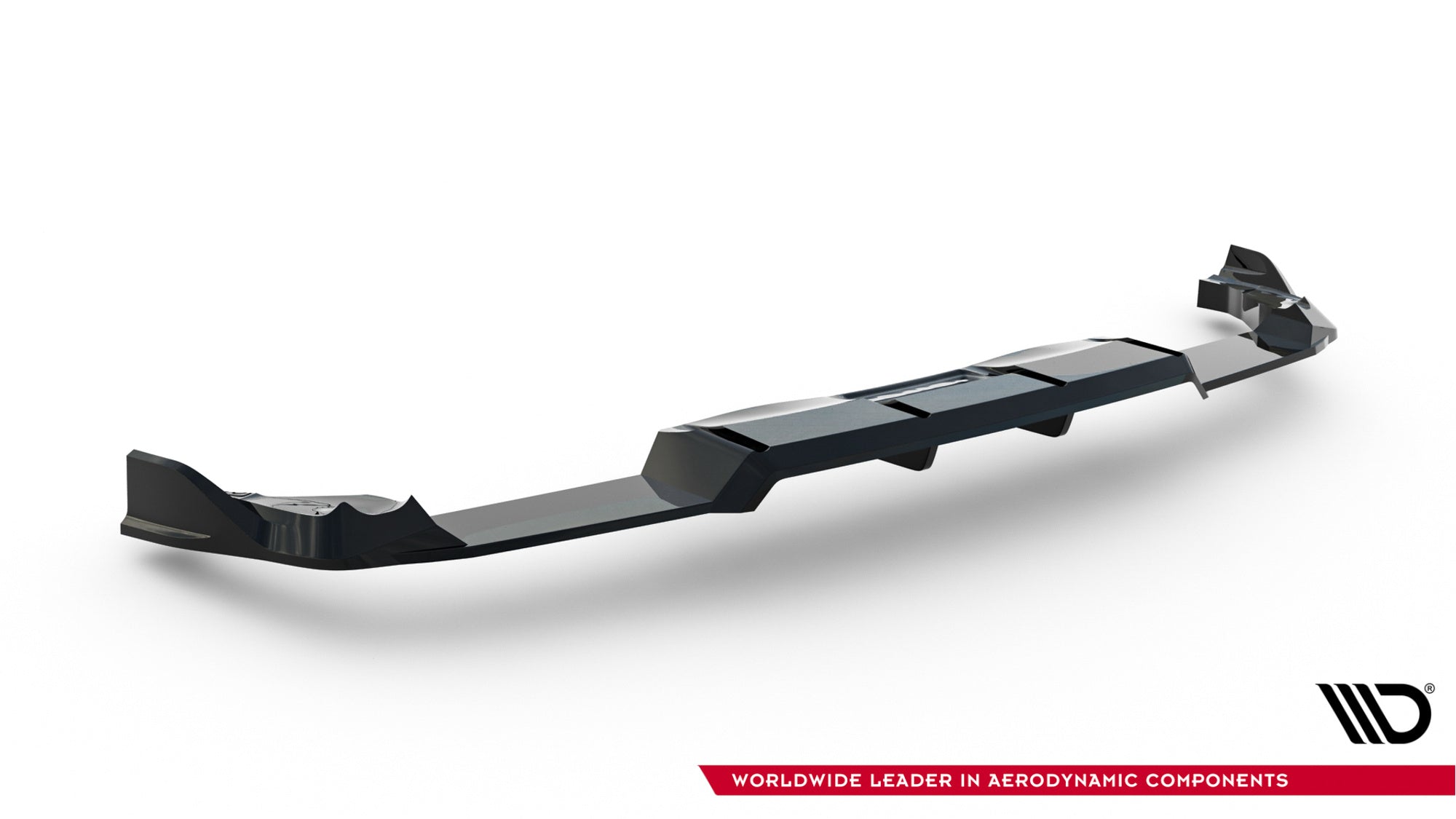 Maxton Design Splitter trasero (With Vertical Bars) V.1 para Volkswagen Golf R Hatchback Mk8 / Mk8 Facelift - imagen 8