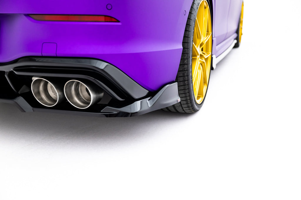 Maxton Design Splitter trasero (With Vertical Bars) V.1 para Volkswagen Golf R Hatchback Mk8 / Mk8 Facelift - imagen 4