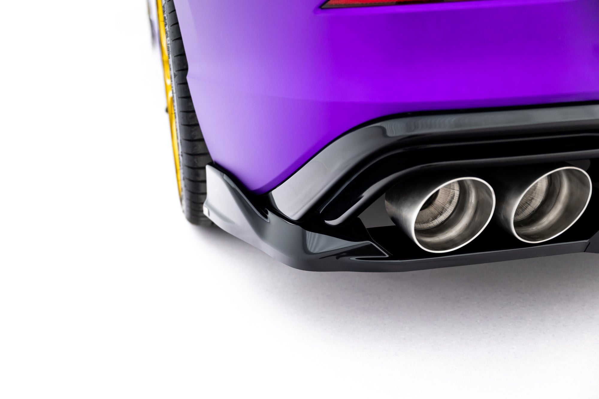 Maxton Design Splitter trasero (With Vertical Bars) V.1 para Volkswagen Golf R Hatchback Mk8 / Mk8 Facelift - imagen 7
