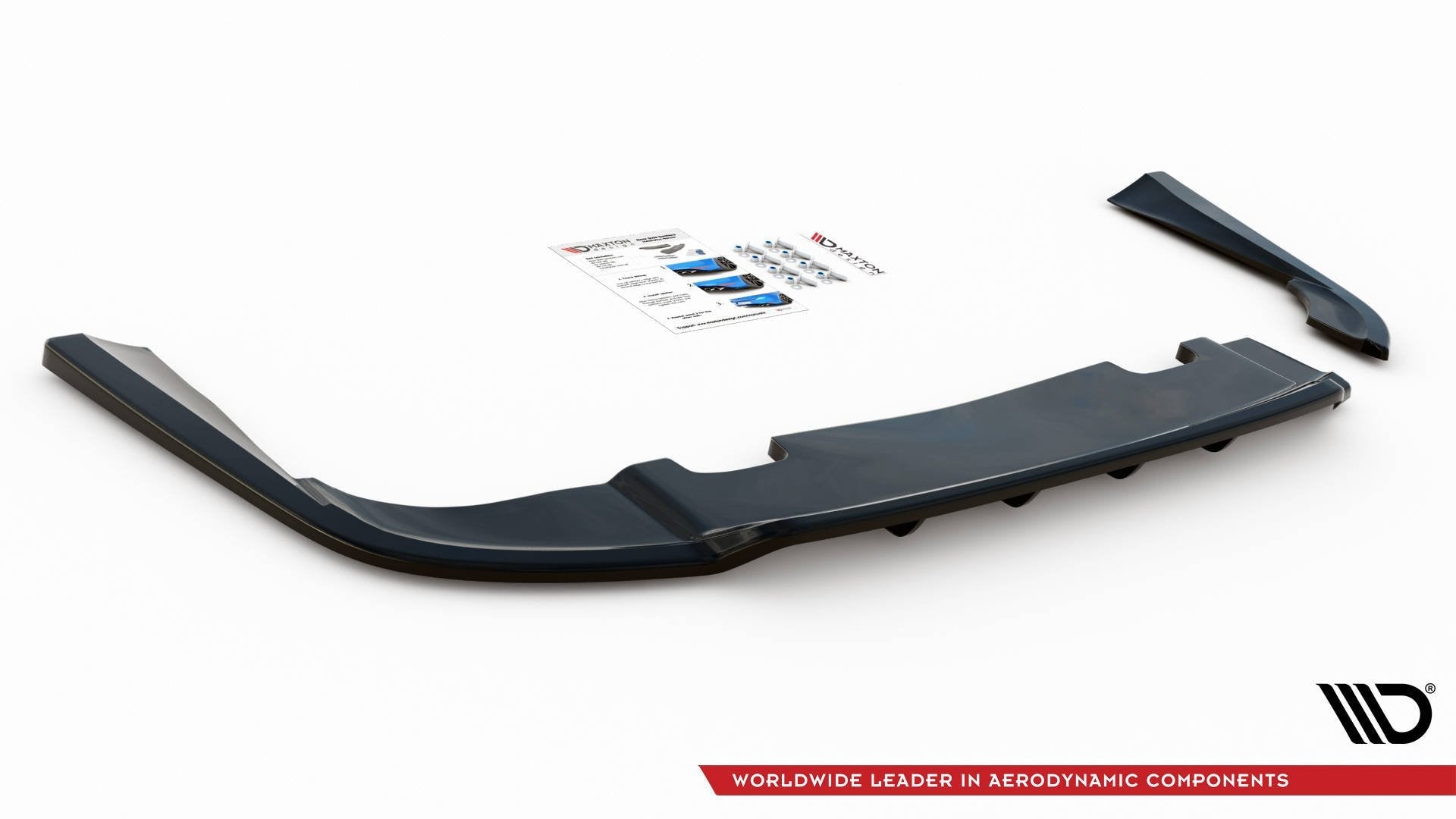 Maxton Design Splitter trasero (With Vertical Bars) V.1 para Volvo V90 Mk2 - imagen 3