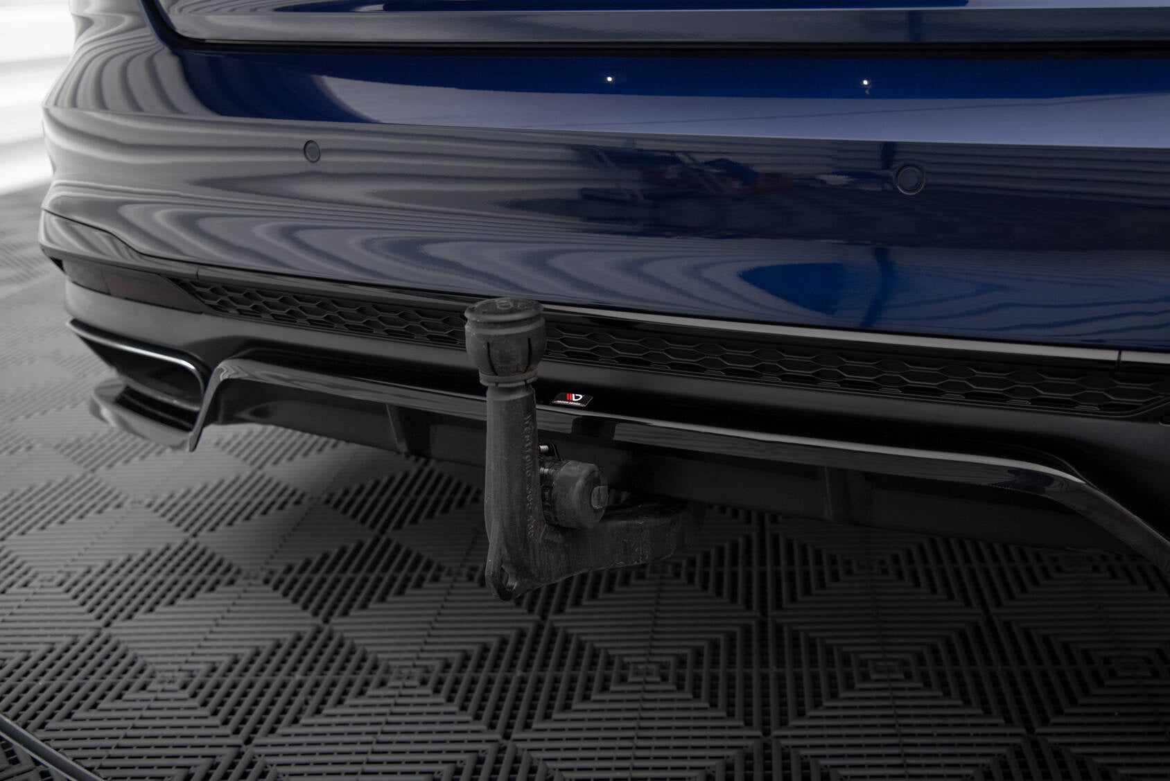 Maxton Design Splitter trasero (With Vertical Bars) V.2 para Audi A4 S-Line B9 Facelift - imagen 4