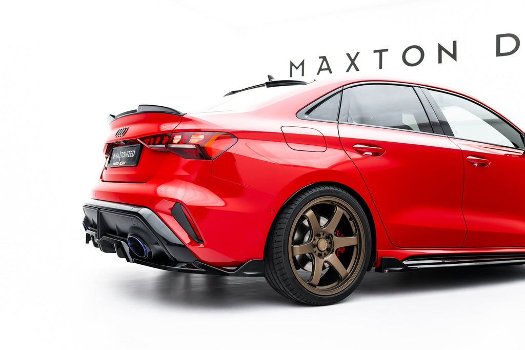 Maxton Design Splitter trasero (With Vertical Bars) V.2 para Audi RS3 Sedan 8Y Facelift - imagen 2