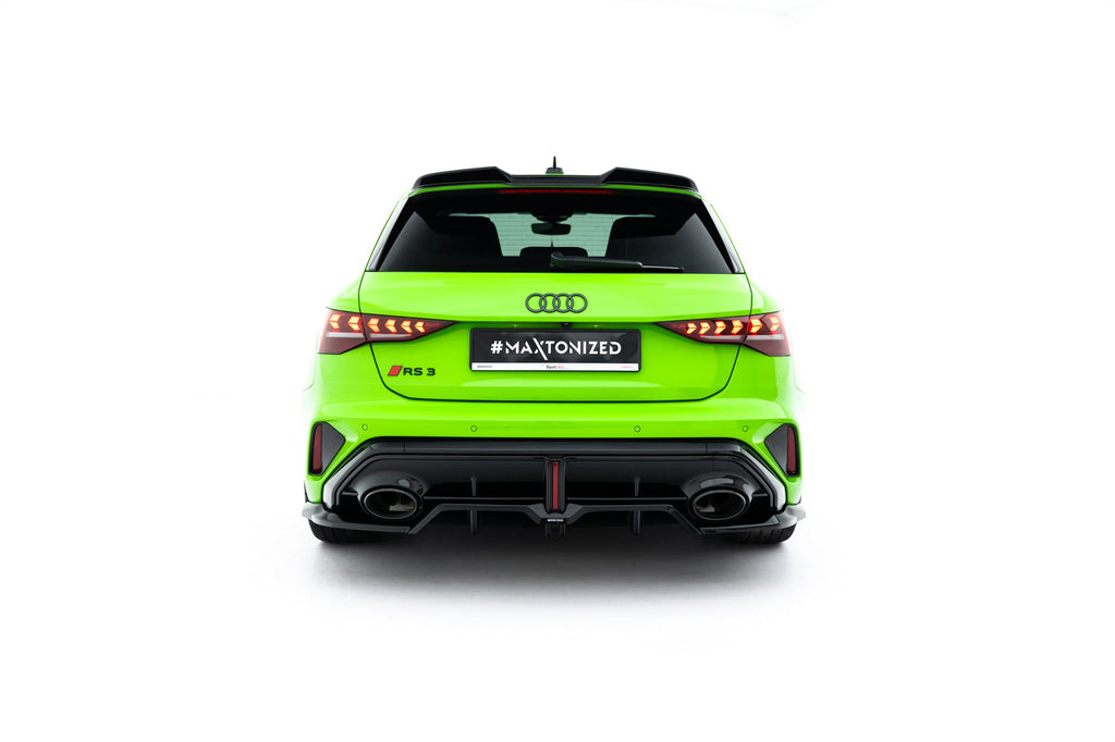 Maxton Design Splitter trasero (With Vertical Bars) V.2 para Audi RS3 Sportback 8Y Facelift - imagen 3