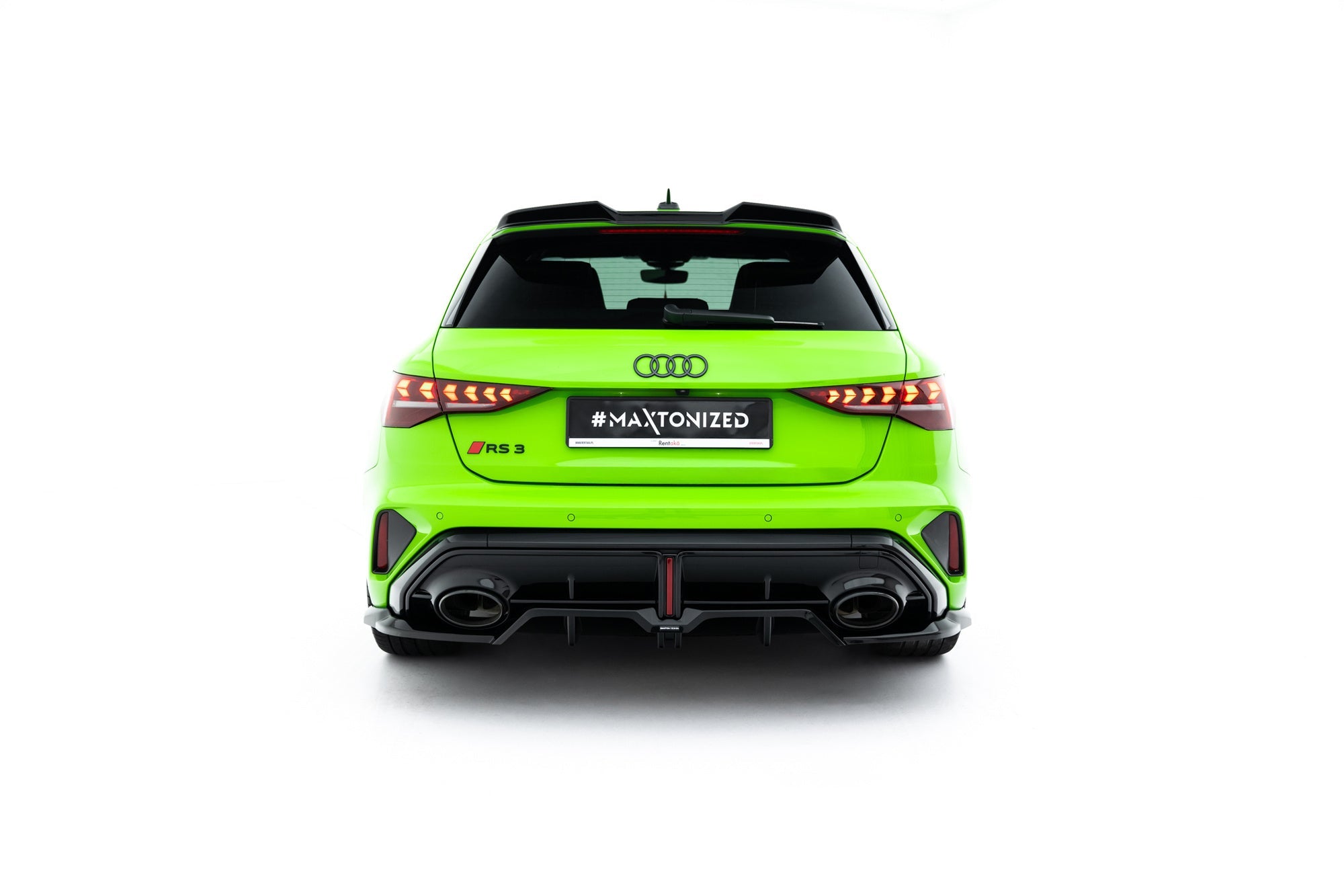 Maxton Design Splitter trasero (With Vertical Bars) V.2 para Audi RS3 Sportback 8Y Facelift - imagen 3