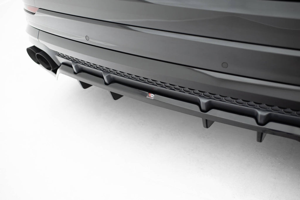 Maxton Design Splitter trasero (With Vertical Bars) V.2 para Audi SQ8 / Q8 S-Line Mk1 Facelift - imagen 6