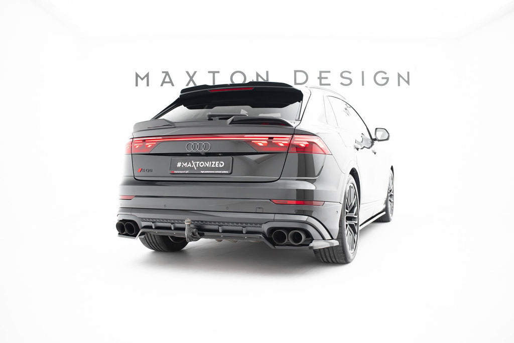 Maxton Design Splitter trasero (With Vertical Bars) V.2 para Audi SQ8 / Q8 S-Line Mk1 Facelift - imagen 4