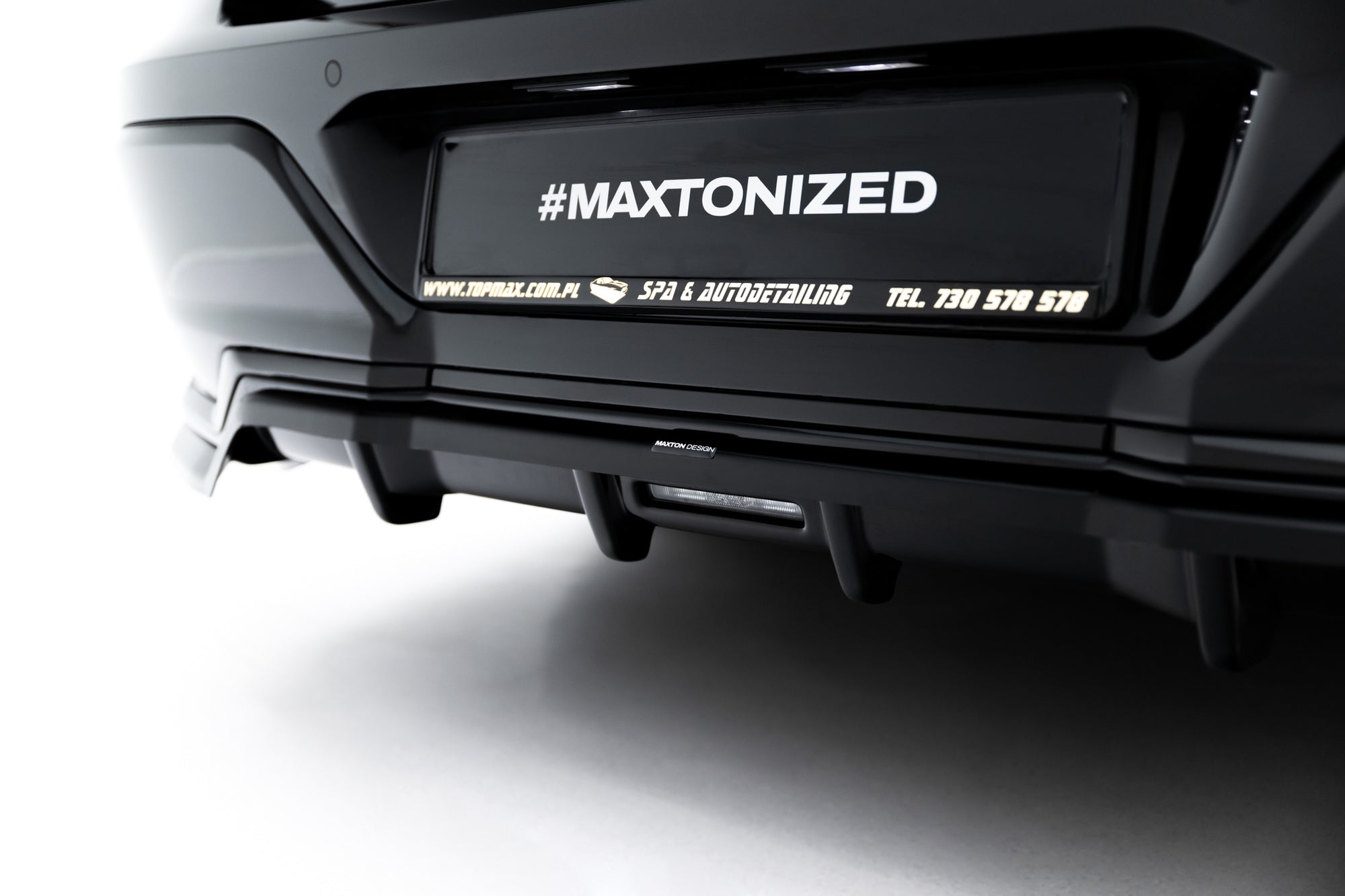 Maxton Design Splitter trasero (With Vertical Bars) V.2 para BMW 7 M-Pack G70 - imagen 3