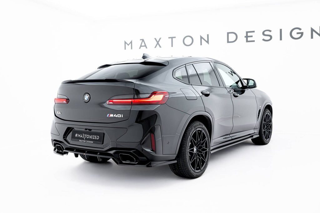 Maxton Design Splitter trasero (With Vertical Bars) V.2 para BMW X4 M-Pack G02 Facelift - imagen 1