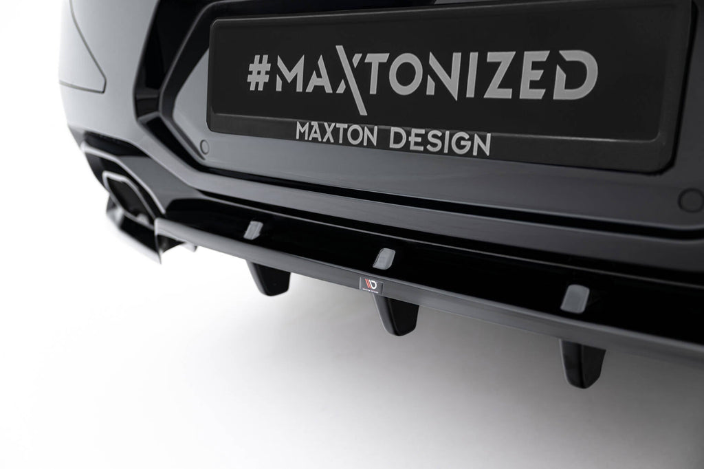 Maxton Design Splitter trasero (With Vertical Bars) V.2 para BMW X4 M-Pack G02 Facelift - imagen 3