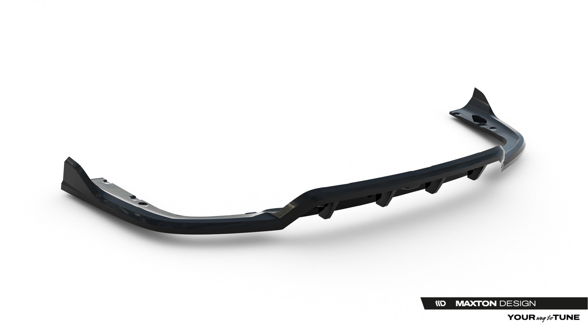 Maxton Design Splitter trasero (With Vertical Bars) V.2 para BMW X6 M-Pack G06 Facelift - imagen 7