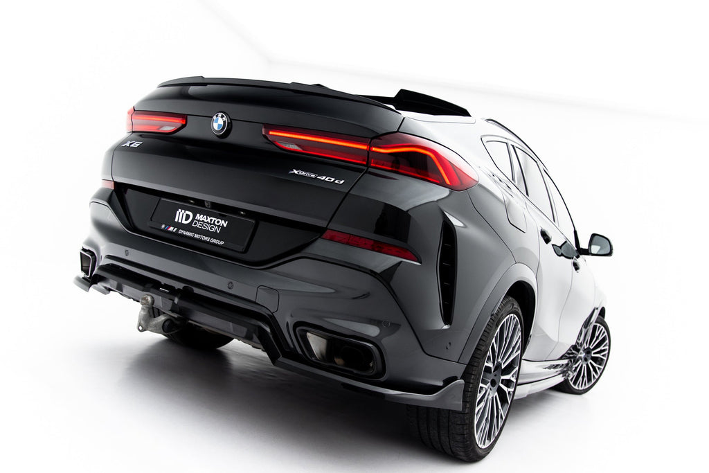 Maxton Design Splitter trasero (With Vertical Bars) V.2 para BMW X6 M-Pack G06 Facelift - imagen 2