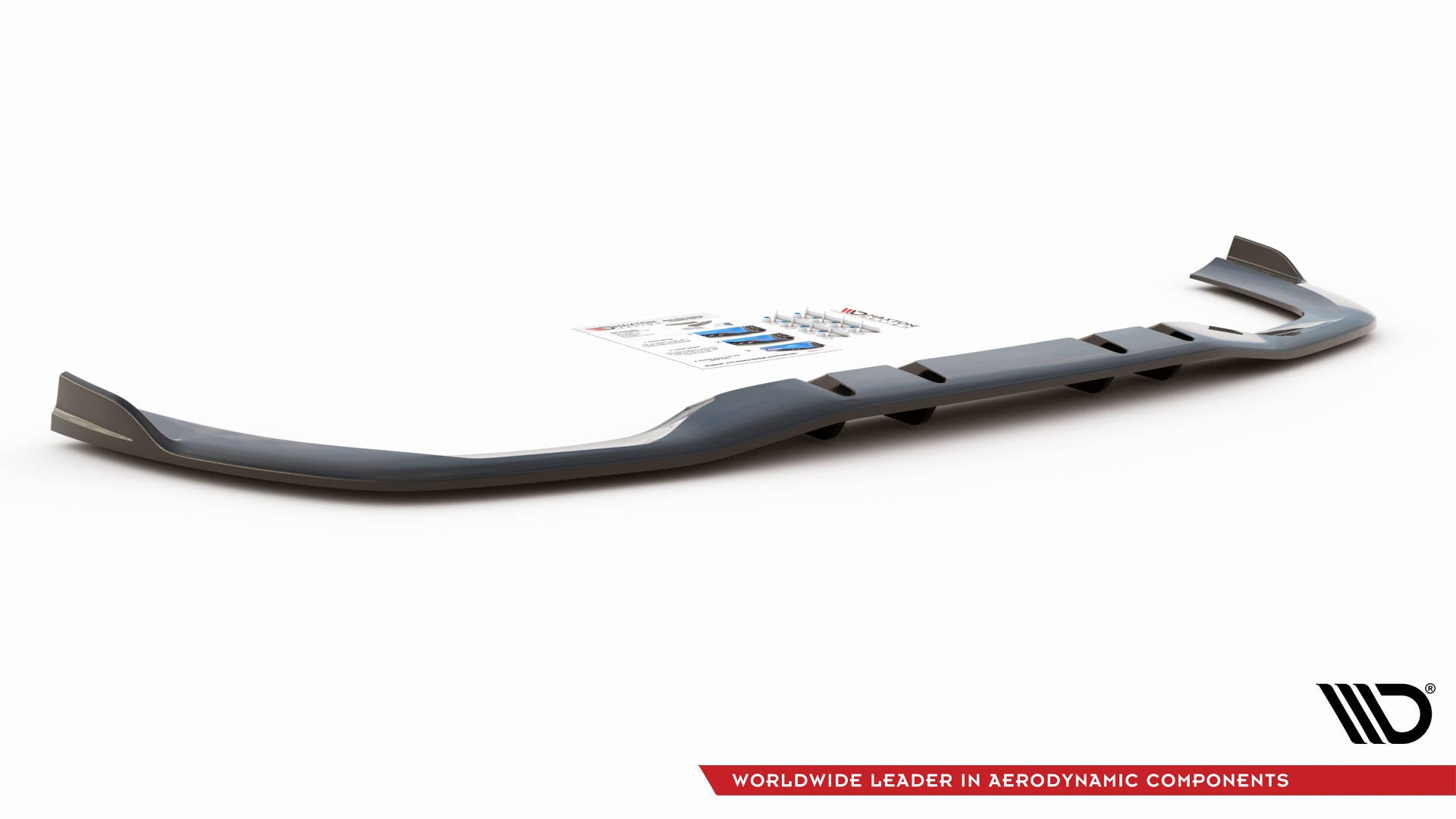 Maxton Design Splitter trasero (With Vertical Bars) V.2 para Mercedes A 35 AMG Sedan V177 - imagen 3