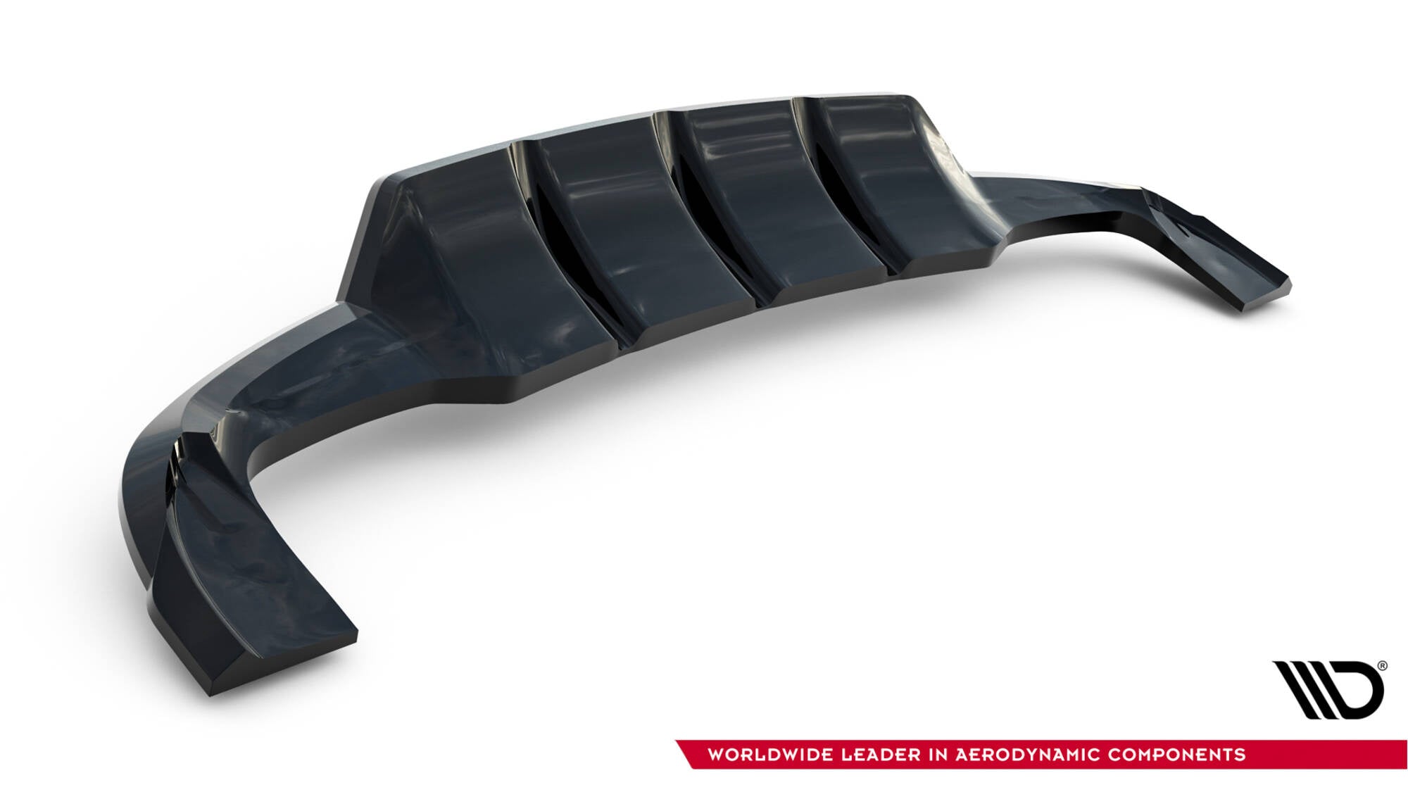 Maxton Design Splitter trasero (With Vertical Bars) V.2 para Mercedes-Benz GLA 45 AMG X156 - imagen 5