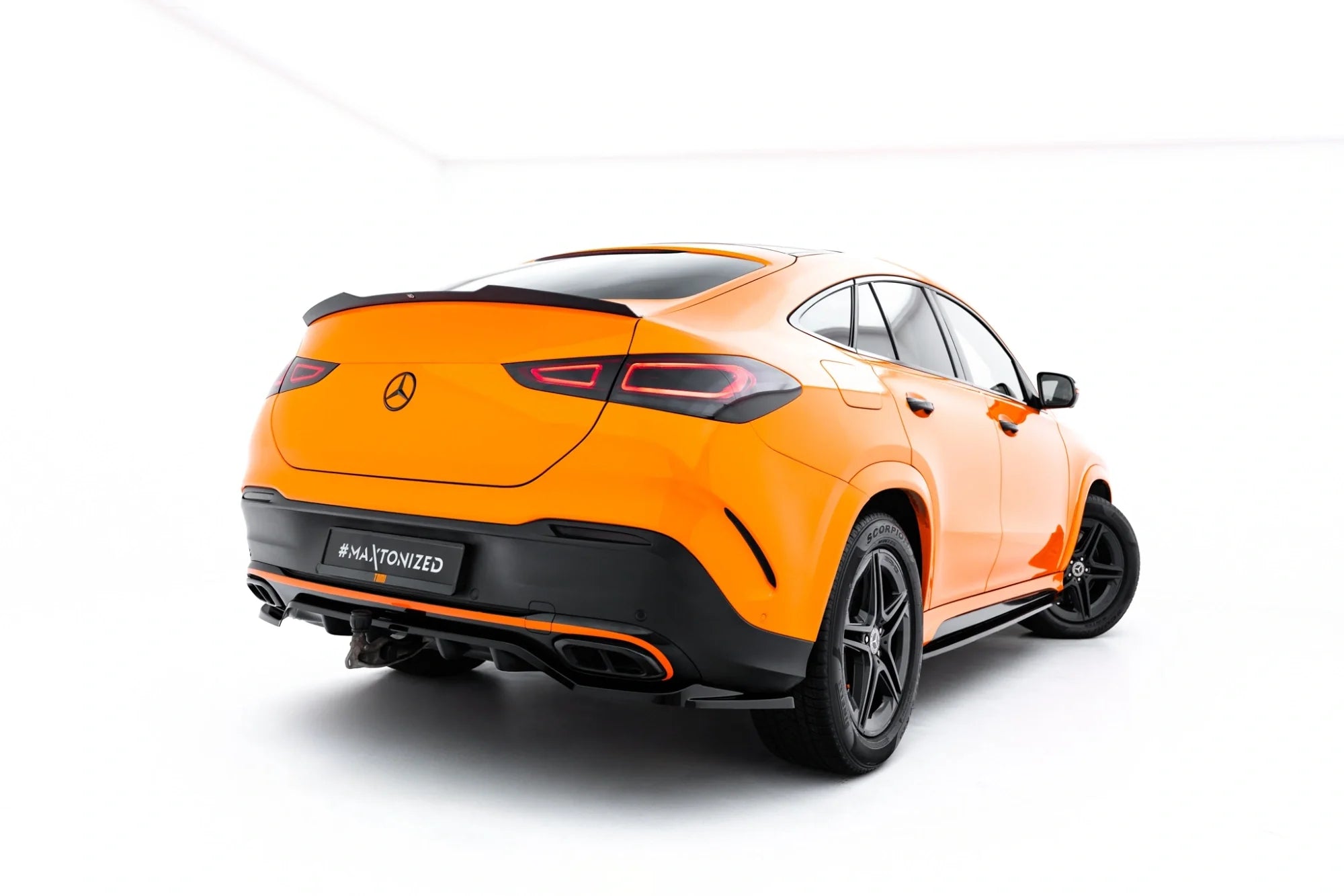 Maxton Design Splitter trasero (With Vertical Bars) V.2 para Mercedes-Benz GLE Coupe AMG-Line C167 / C167 Facelift - imagen 2