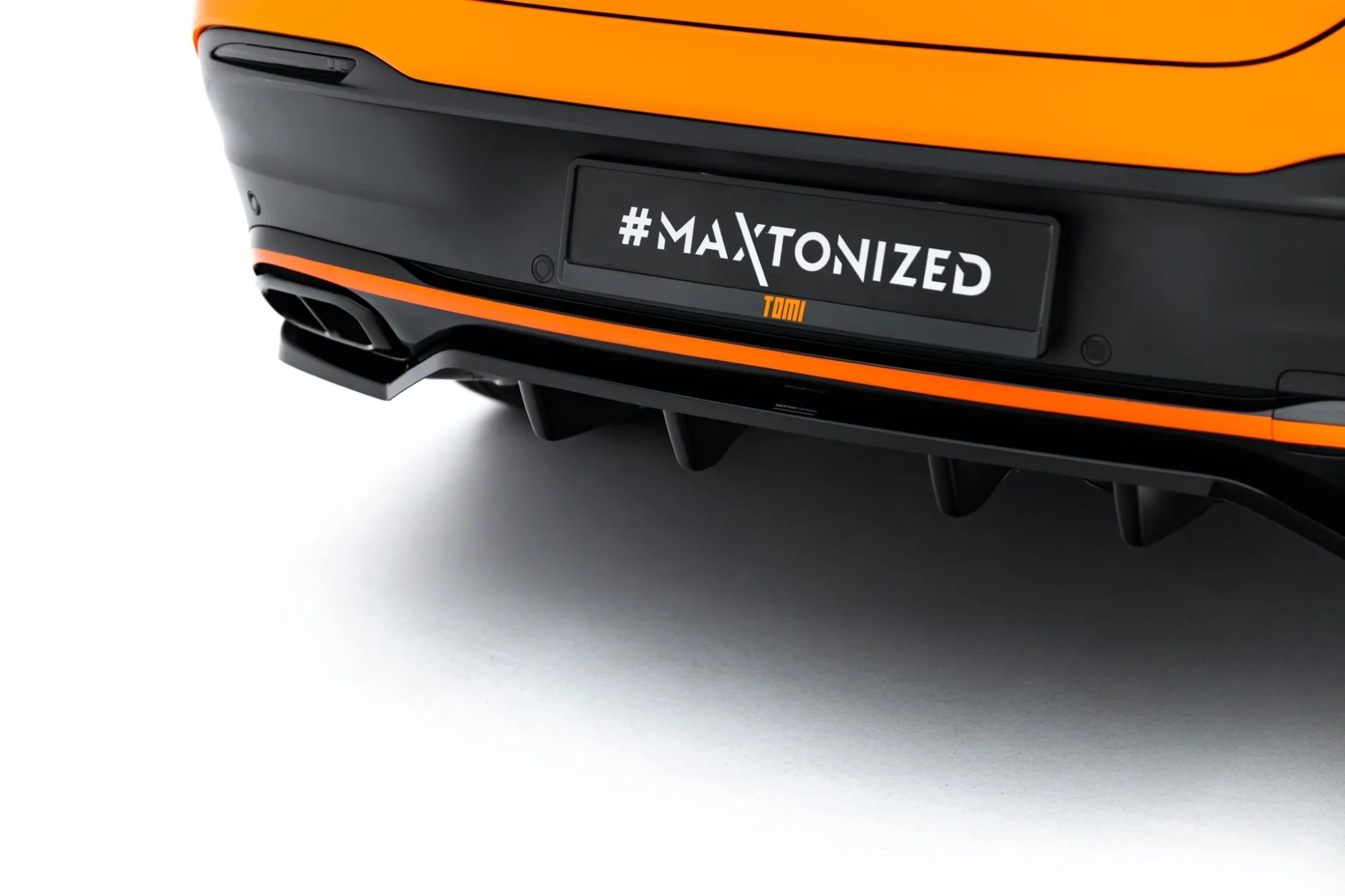 Maxton Design Splitter trasero (With Vertical Bars) V.2 para Mercedes-Benz GLE Coupe AMG-Line C167 / C167 Facelift - imagen 6
