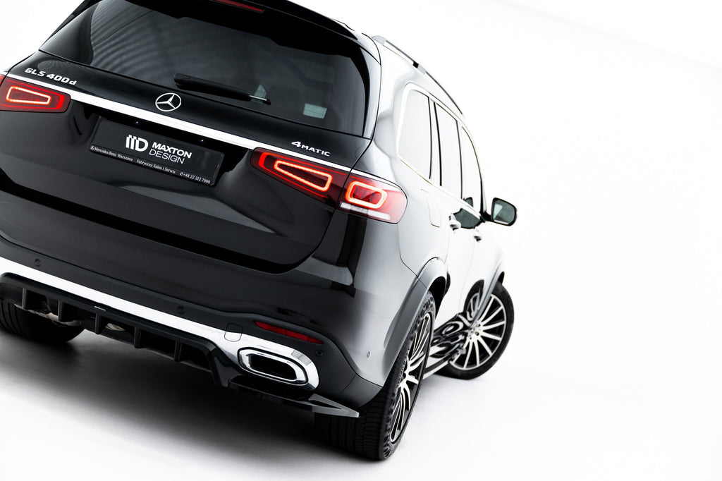 Maxton Design Splitter trasero (With Vertical Bars) V.2 para Mercedes-Benz GLS AMG-Line X167 - imagen 1