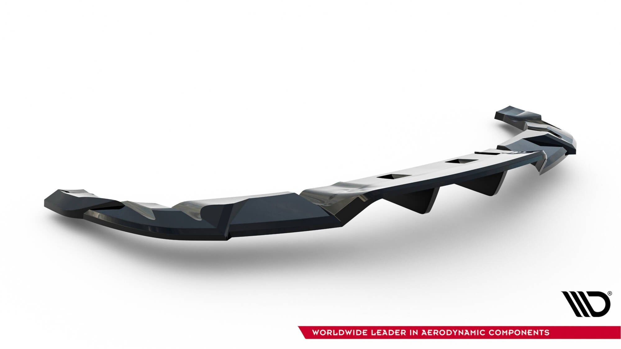 Maxton Design Splitter trasero (With Vertical Bars) V.2 para Tesla Model 3 Performance Mk1 Facelift - imagen 4