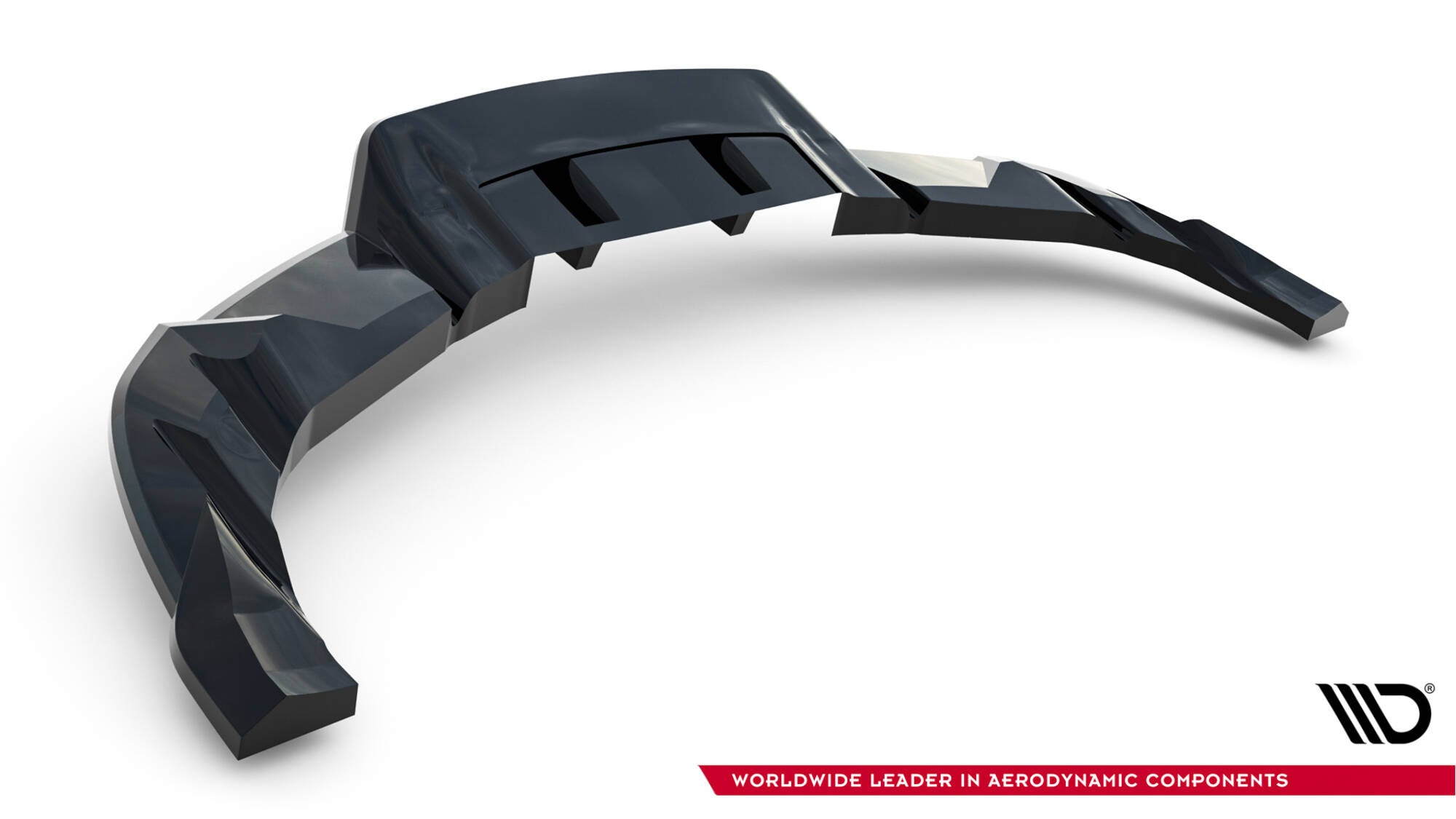 Maxton Design Splitter trasero (With Vertical Bars) V.2 para Tesla Model 3 Performance Mk1 Facelift - imagen 5