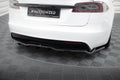 Maxton Design Splitter trasero (With Vertical Bars) V.2 para Tesla Model S Plaid Mk1 Facelift - imagen 1