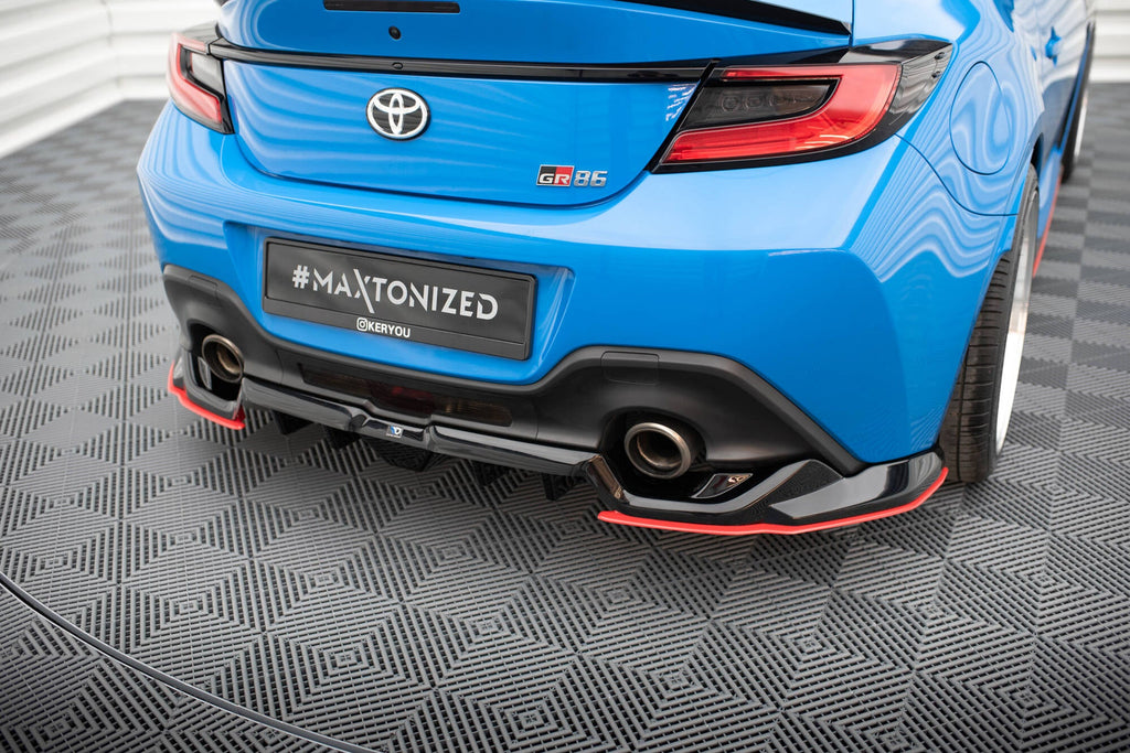 Maxton Design Splitter trasero (With Vertical Bars) V.2 para Toyota GR86 Mk1 - imagen 1