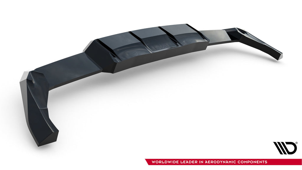 Maxton Design Splitter trasero (With Vertical Bars) V.2 para Volkswagen Golf R Hatchback Mk8 / Mk8 Facelift - imagen 7