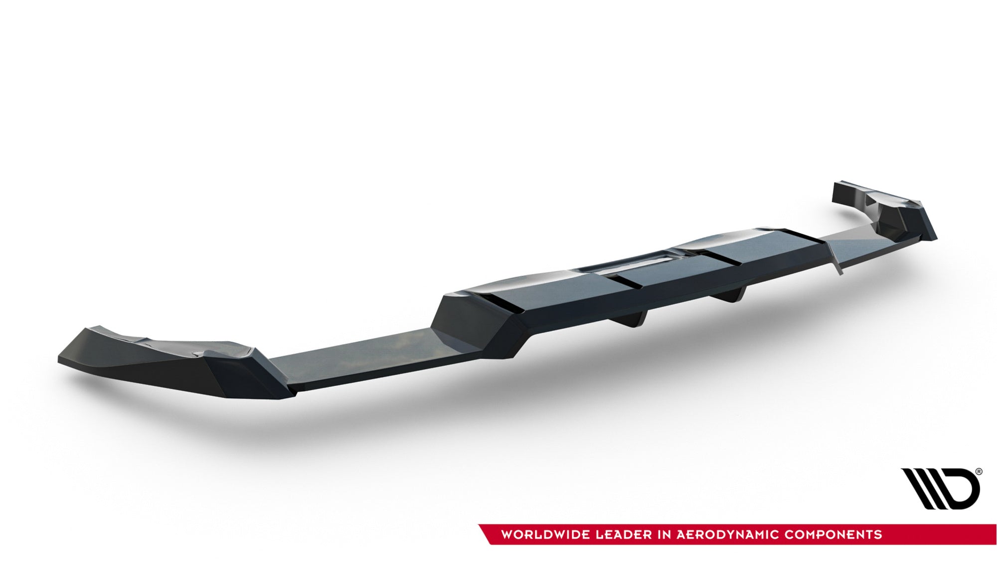 Maxton Design Splitter trasero (With Vertical Bars) V.2 para Volkswagen Golf R Hatchback Mk8 / Mk8 Facelift - imagen 6