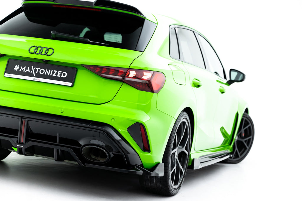 Maxton Design Splitter trasero (With Vertical Bars) V.3 para Audi RS3 Sportback 8Y Facelift - imagen 5