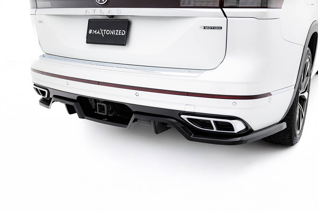 Maxton Design Splitter trasero (With Vertical Bars) para Volkswagen Atlas R-Line Mk1 Facelift 2 - imagen 2