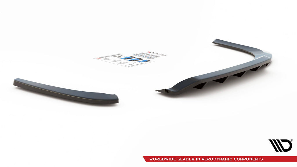 Maxton Design Splitter trasero (With Vertical Bars) para Volkswagen Passat CC - imagen 5