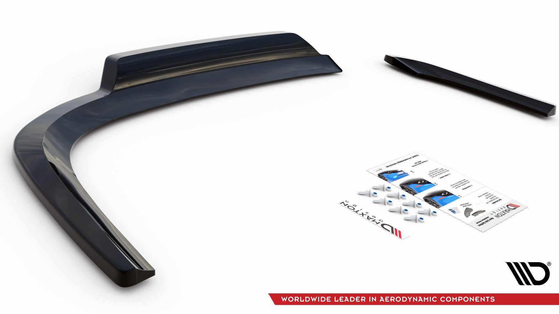 Maxton Design Splitter trasero (With Vertical Bars) para Volkswagen Passat CC - imagen 6