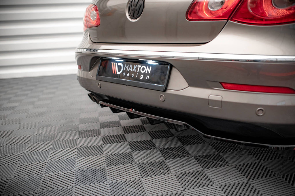 Maxton Design Splitter trasero (With Vertical Bars) para Volkswagen Passat CC - imagen 2