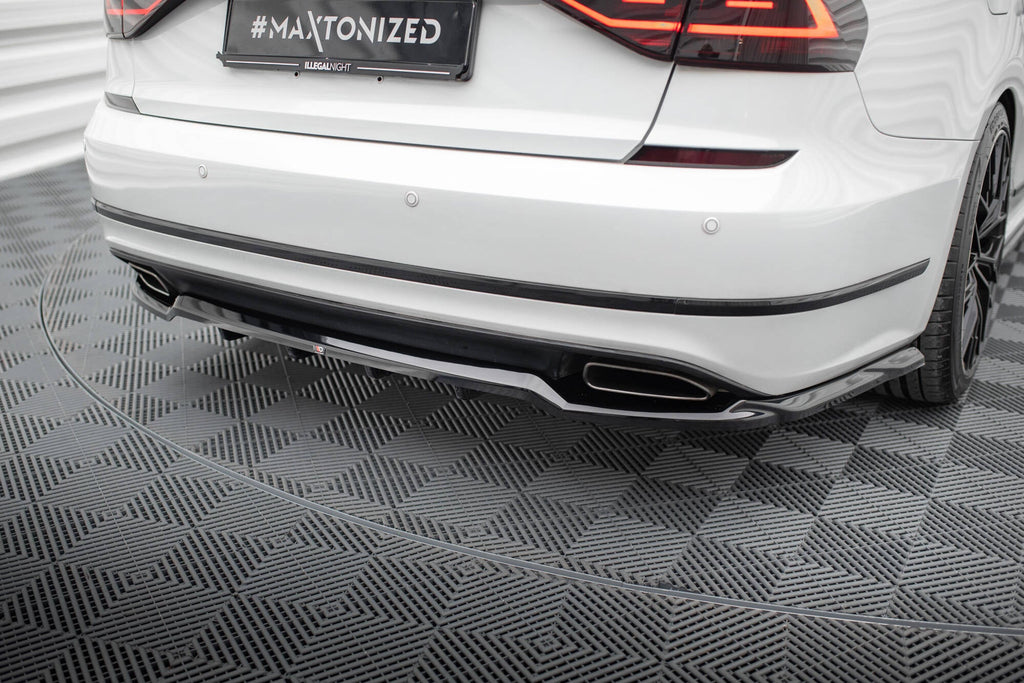 Maxton Design Splitter trasero (With Vertical Bars) para Volkswagen Passat GT B8 Facelift USA - imagen 2