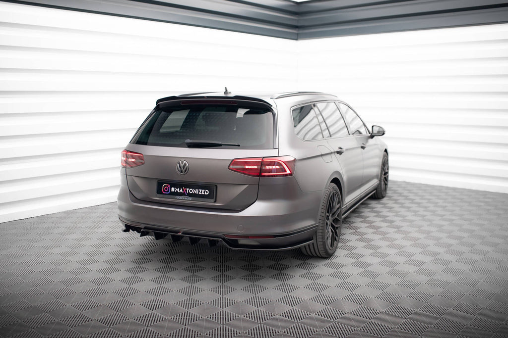 Maxton Design Splitter trasero (With Vertical Bars) para Volkswagen Passat Sedan / Variant B8 - imagen 2