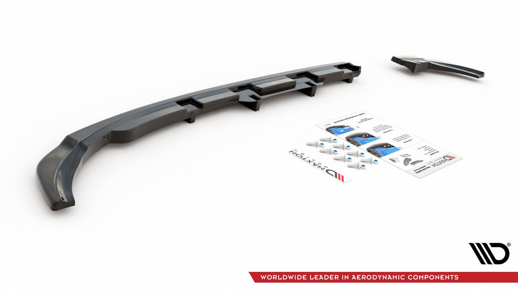 Maxton Design Splitter trasero (With Vertical Bars) para Volkswagen Polo GTI / R-line Mk6 - imagen 5