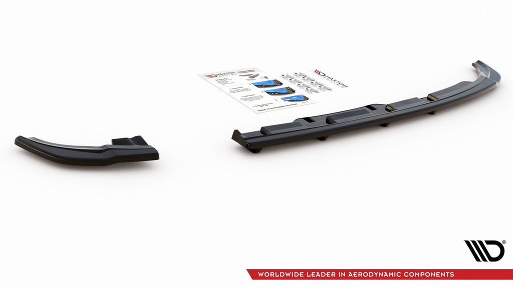 Maxton Design Splitter trasero (With Vertical Bars) para Volkswagen Polo GTI / R-line Mk6 - imagen 6