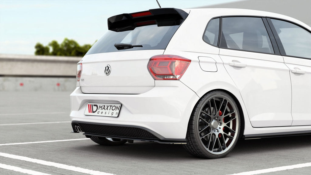 Maxton Design Splitter trasero (With Vertical Bars) para Volkswagen Polo GTI / R-line Mk6 - imagen 3