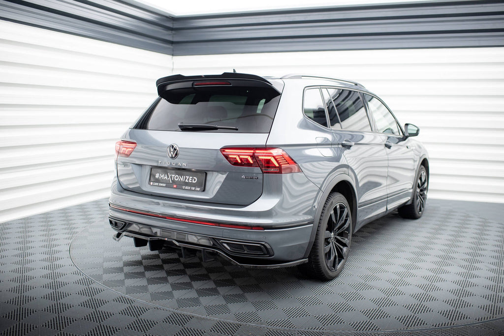 Maxton Design Splitter trasero (With Vertical Bars) para Volkswagen Tiguan Allspace R-Line Mk2 Facelift - imagen 2