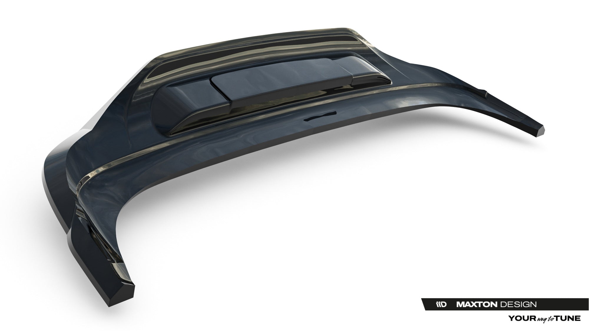 Maxton Design Splitter trasero (With Vertical Bars) para Volkswagen Tiguan R-Line Mk3 - imagen 8