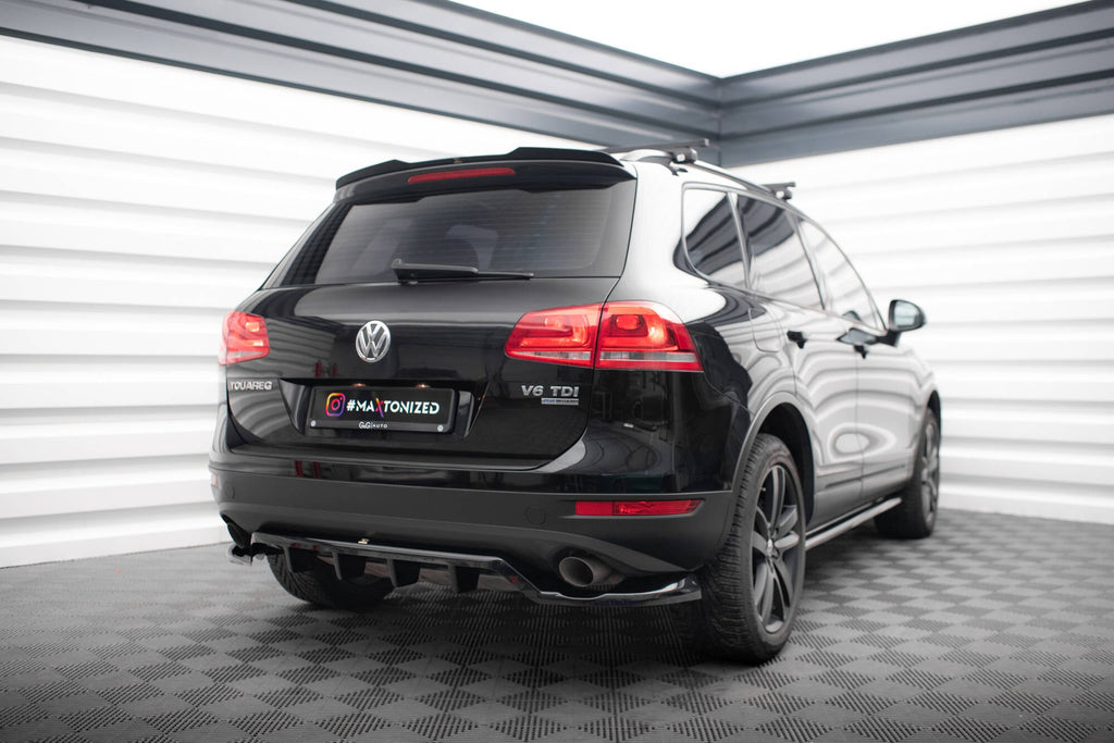 Maxton Design Splitter trasero (With Vertical Bars) para Volkswagen Touareg Mk2 - imagen 1