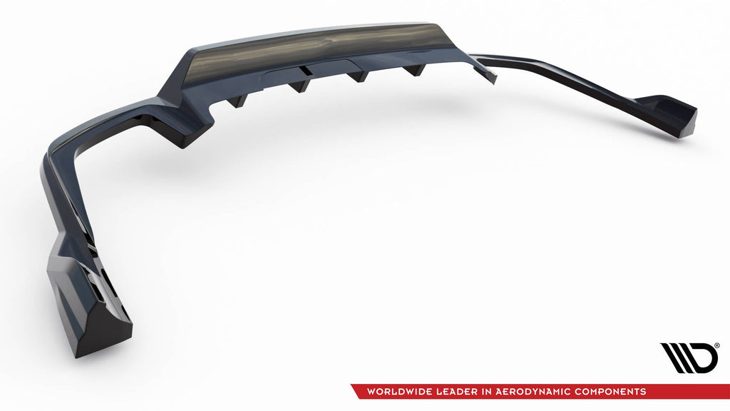 Maxton Design Splitter trasero (With Vertical Bars) para Volvo XC60 R-Design Mk2 Facelift - imagen 6