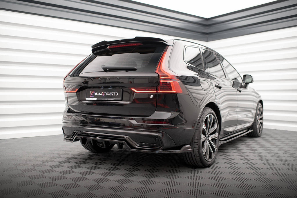 Maxton Design Splitter trasero (With Vertical Bars) para Volvo XC60 R-Design Mk2 Facelift - imagen 1