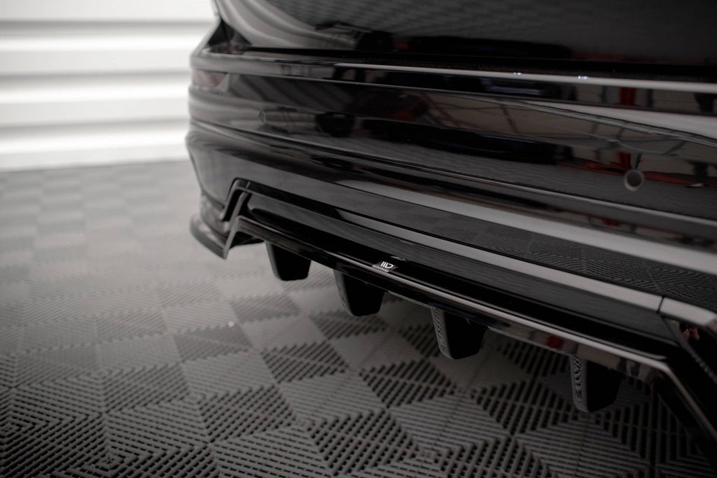 Maxton Design Splitter trasero (With Vertical Bars) para Volvo XC60 R-Design Mk2 Facelift - imagen 3
