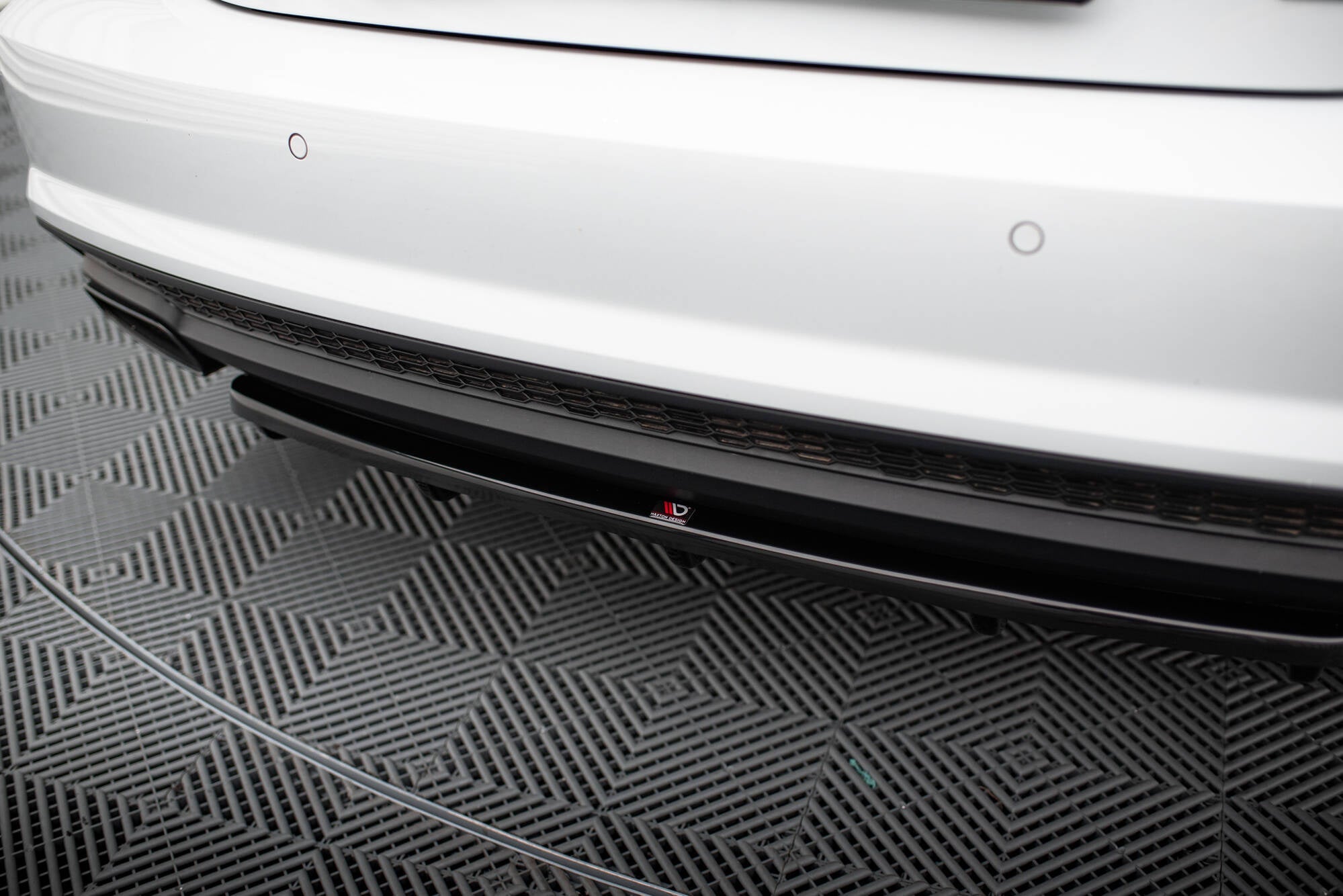 Maxton Design Splitter trasero (With Vertical Bars) para Audi A7 S-Line C7 Facelift - imagen 2